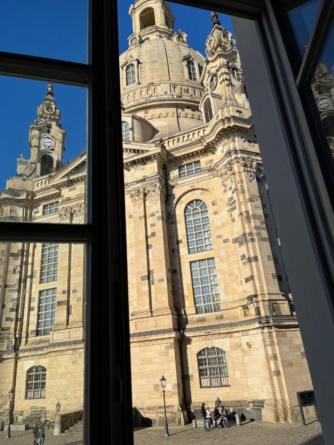 Gemuetliches Apartment Mit Blick Zur Frauenkirche Дрезден Екстериор снимка